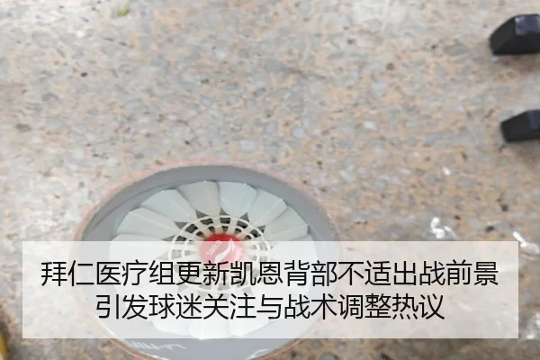 拜仁医疗组更新凯恩背部不适出战前景引发球迷关注与战术调整热议（kaiyun）